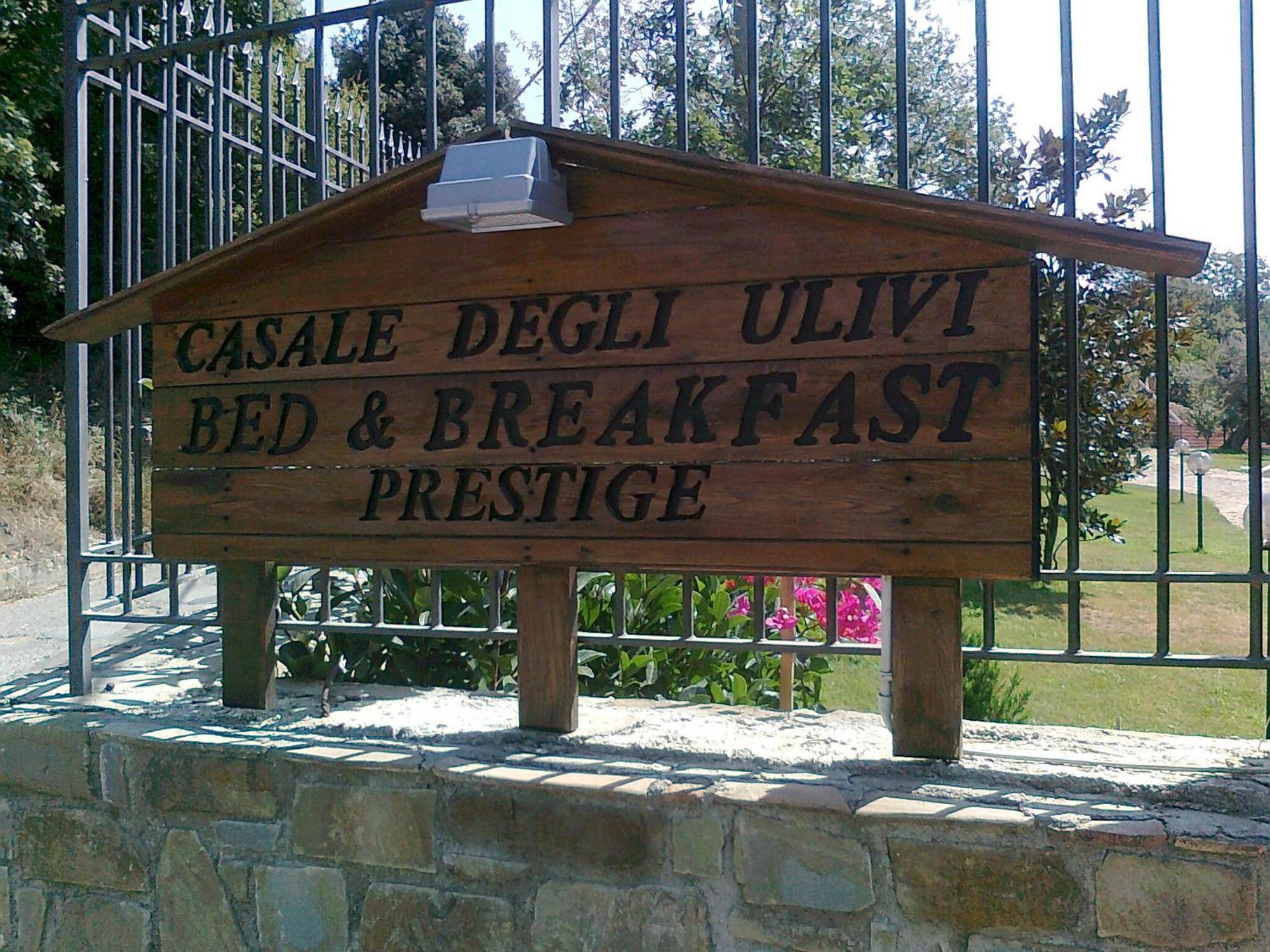 Casale Degli Ulivi Prestige Bed & Breakfast Altavilla Silentina Eksteriør bilde